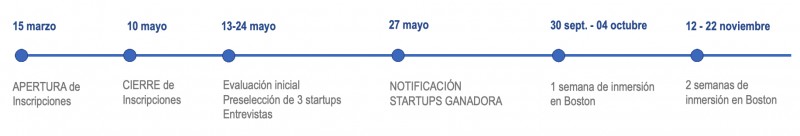 Immersion Program Boston Cronograma - Castellano